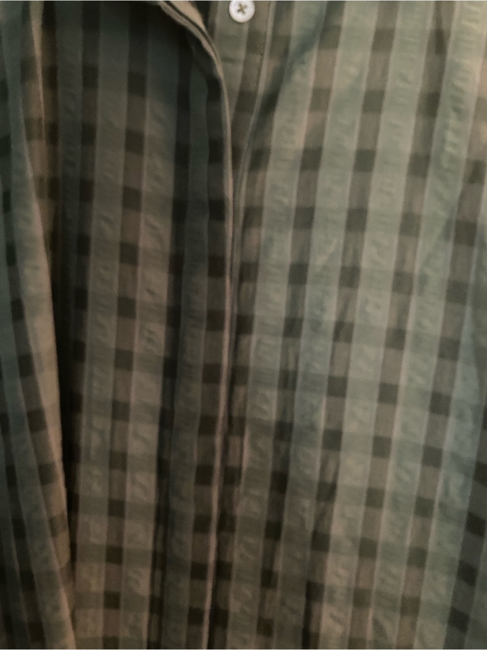 Pomander Place Green Plaid Short-Sleeve Shirt Dress - Picture 4 of 6